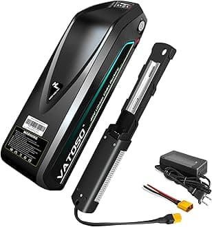 48V Lithium Battery, 12Ah/16Ah/20Ah, w/ 30A BMS, Includes 2A Charger XT60 Connector, for DIY Projects (48V12AH)