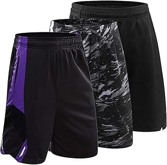 3PCS / Set Men's Running Shorts Quick Dry Running Shorts Basketball Pants Sports Pants (3pcs Short/Set10,4XL)