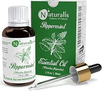 Peppermint Essential Oil - Pure Therapeutic Grade Peppermint Oil For Hair, Skin Care, Steaming, Diffuser & Aromatherapy - Soothing Relief - 30Ml