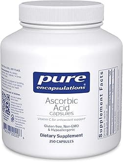 - Ascorbic Acid Capsules - 1,000 mg Vitamin C - Antioxidant & Immune Support* - High-Potency Vitamin C - Vegan & Non-GMO - 250 Capsules