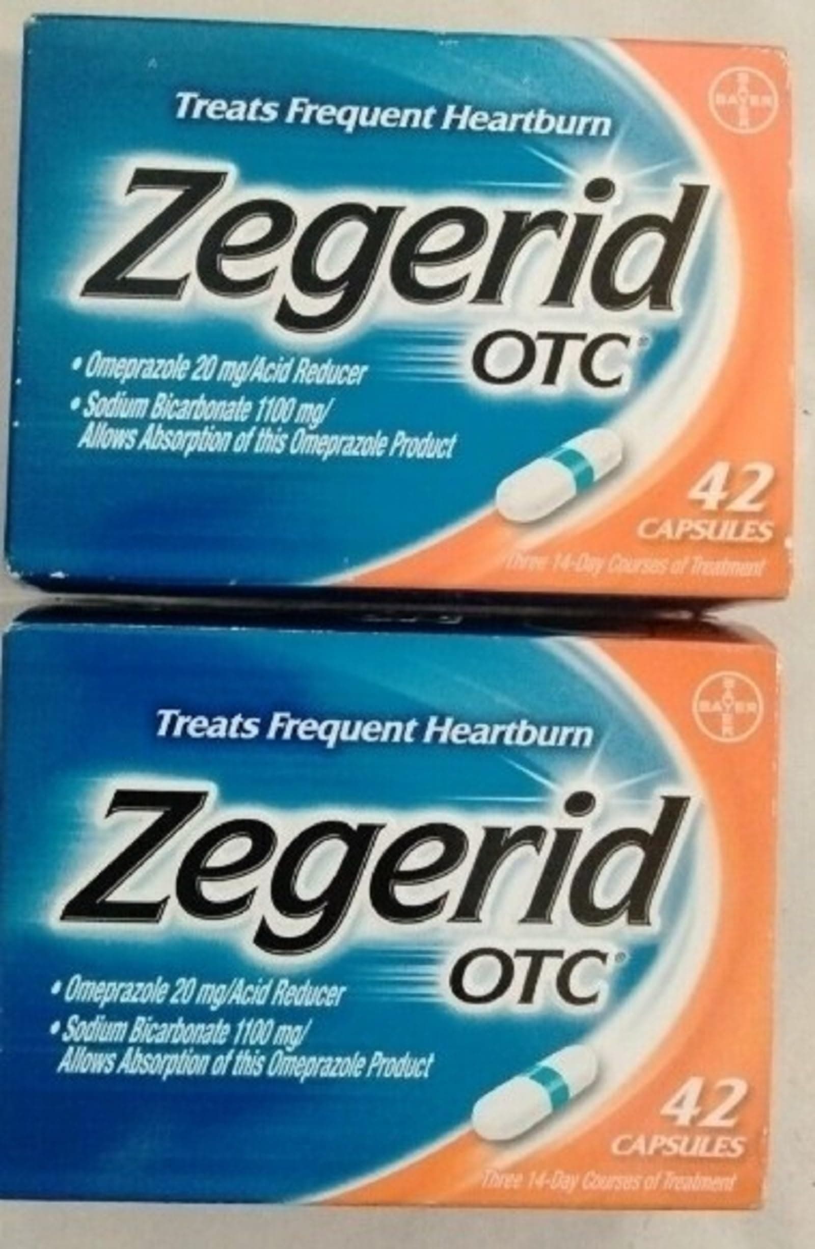 ZEGERID OTC CAPS 42 (2 Boxes)