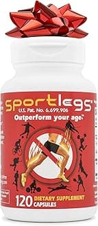 SportLegs Fast Fitness Boost Pre-Workout Lactic Acid Supplement, 120-Cap Bottle, Pack of 1