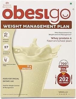 Weight Management Plan 406g (Vanilla Flavor, 7 Sachets of 58 g Net)