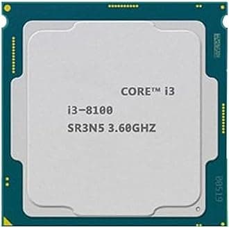 Core i3 8100/8300/8350 8th Generation, 3.1/3.2/3.6/3.7/4.0 GHz, LGA1151 Socket, 4 Cores, 4 Threads, 6/8 MB Cache, LGA 1151 Desktop Processor, 1 Year Warranty (Silver)