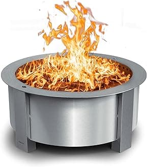 BreeoSmokeless Fire Pit (X Series 30, Stainless Steel)