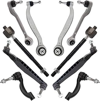 TRQ Front Steering & Suspension Kit Compatible with 2016-2019 Chevrolet Camaro