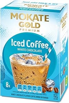 Mokate White Chocolate Iced Coffee 8 Pack 120g