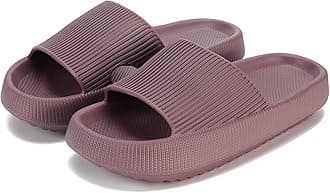 rosyclo Cloud Slippers for Women and Men, Pillow House Slippers Shower Shoes Indoor Slides Bathroom Sandals, Ultimate Comfort, Lightweight, Thick Sole, Non-Slip, Easy to Clean