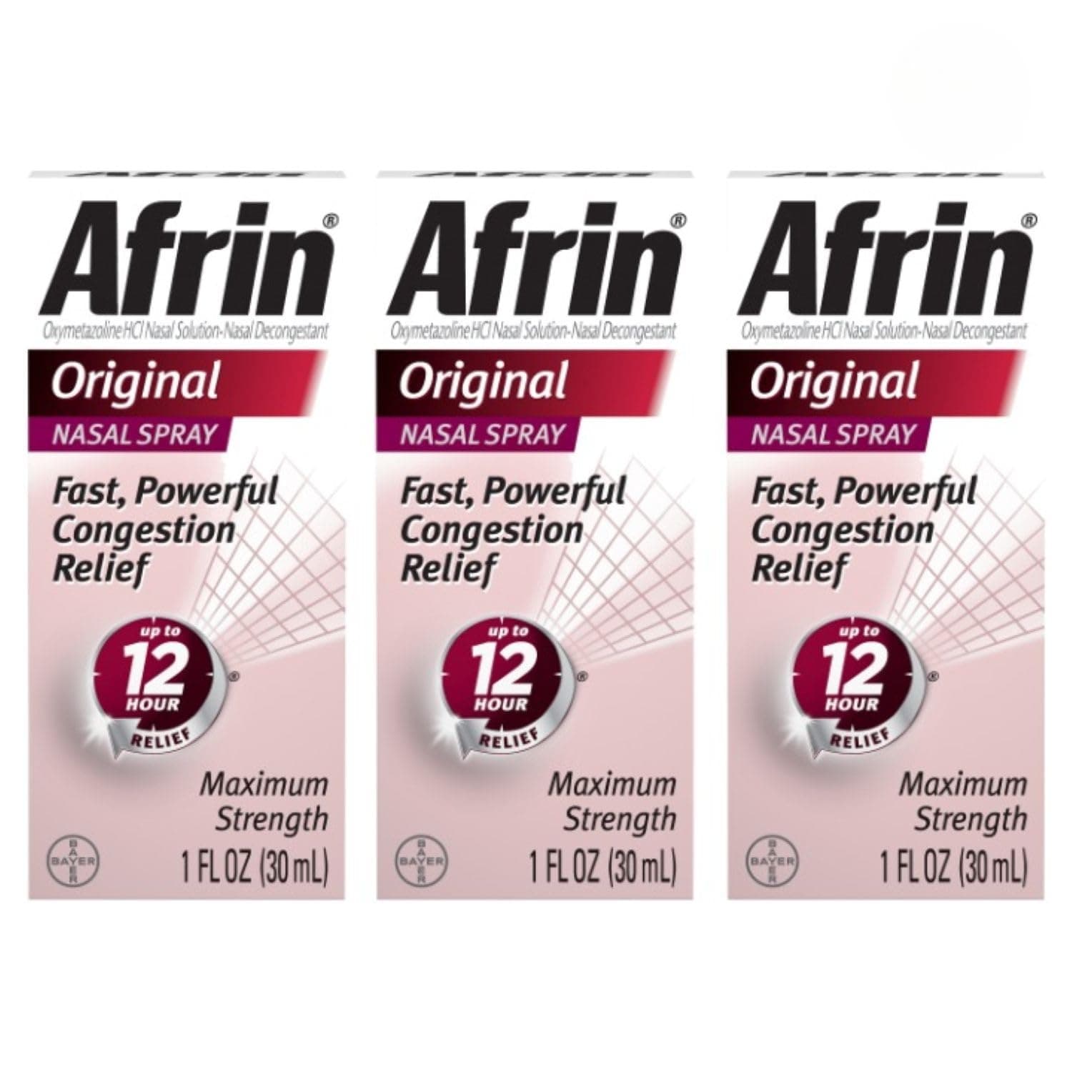 Afrin Original Maximum Strength Nasal Spray, 90 Ml.