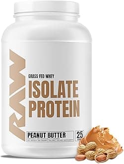 RAWNutrition Isolate Protein, Peanut Butter - 857g