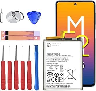 【5200mAh】 Replacement Battery for Samsung Galaxy A23 5G/M52 5G EB-BM526ABY Standard Capacity SM-M526 SM-A236 Battery Include Complete Repair Tools kit