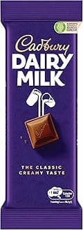 Cadbury Dairy Milk Chocolate, 90 Grams
