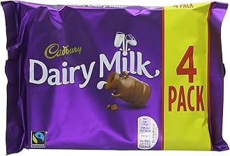 Cadbury Dairy Milk 4 Chocolate Bar (Pack of 15)