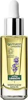 GarnierOrganic Soothing Lavandin Glow Facial Oil Healthy Smooth And Glowing Skin, 30ml