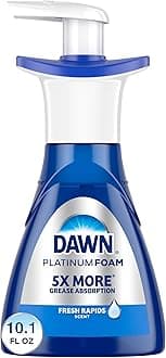 Ultra Platinum Foam Dishwashing Foam, Fresh Rapids Scent, 10.1 fl oz (Packaging May Vary)