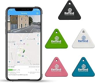 ReFind R3 Smart Tracker for Android and iPhone. Mini GPS Tag Bluetooth 5.0 Key Finder. Samsung AirTag Alternative for Keys, Pets, Wallets and Luggage (Green)