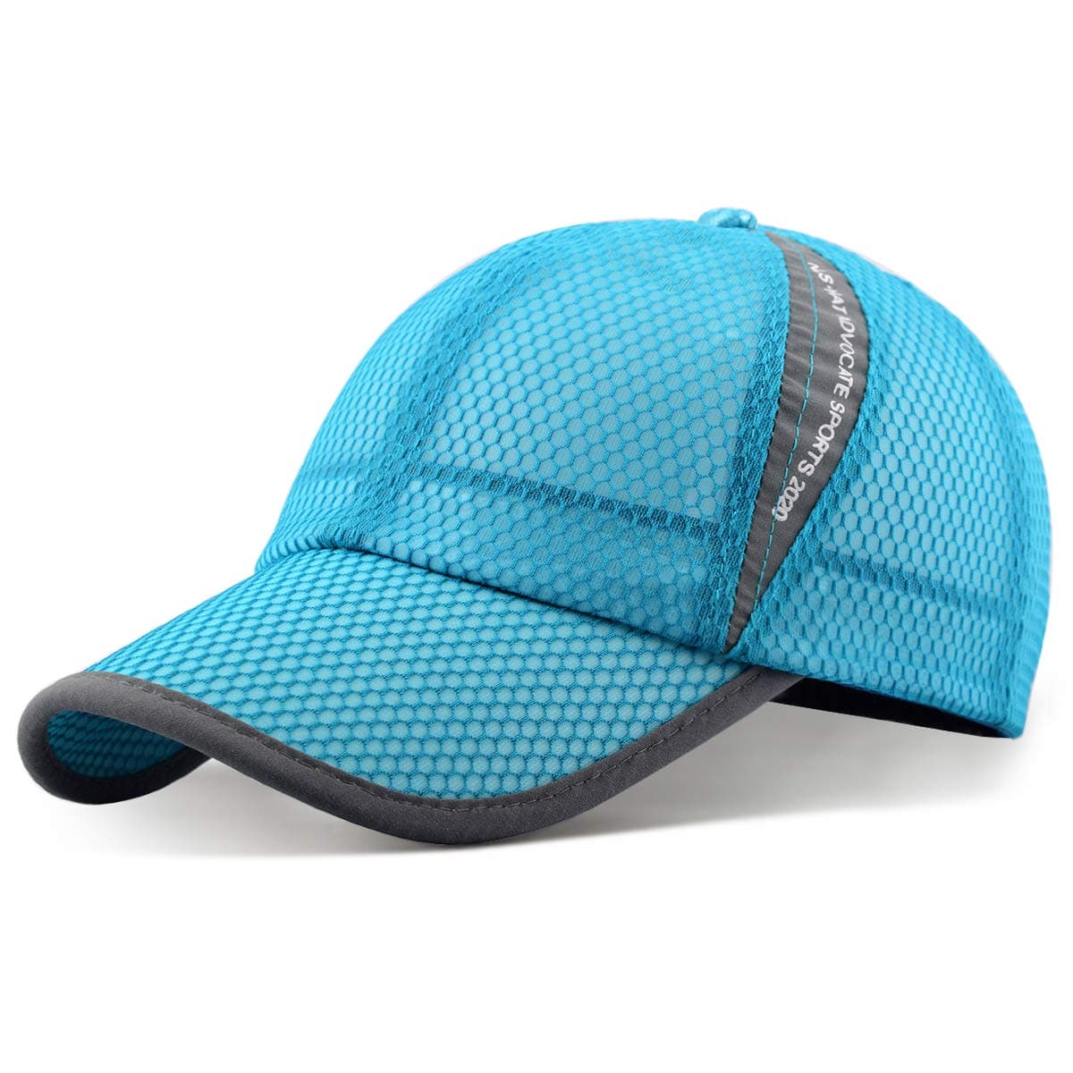 Unisex Breathable Full Mesh Baseball Cap Quick Dry Running hat Lightweight Cooling Water Sports Hat…