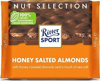 Ritter Sport Honey Salted Almonds Chocolate 100g