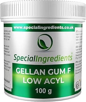 GELLAN GUM TYPE F (LOW ACYL) PREMIUM GRADE REFINED POWDER 100g