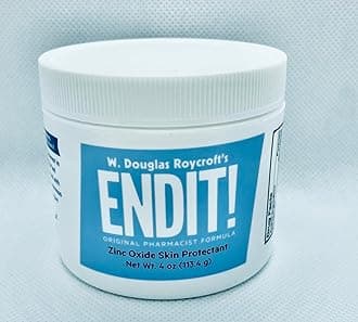EndIt Topical Ointment – Quick Relief for Diaper Rash, Various Rashes & Poison Ivy, 20% Zinc Oxide Healing Cream for Daily Relief & Prevention