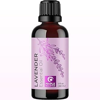 100% Pure Lavender Essential Oil - Therapeutic Grade Lavender Oil for Sleep and Mood Support - Natural Aromatherapy Oil for Stress and Relaxing Bath Oil for Women plus Scalp Oil for Hair Growth