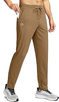G Gradual Mens Sweatpants with 4 Pockets Tapered Track Athletic Slim Fit Pants for Running, Exercise, Workout, Gym