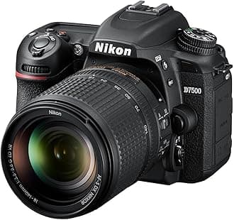 D7500 DSLR with AF-S DX NIKKOR 18-140mm f/3.5-5.6G ED VR Lens