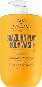 Brazilian 4 Play Moisturizing Shower Cream Gel Body Wash - Biggie 1 Liter