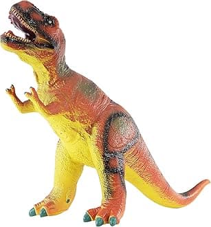 14 inch T-Rex Large Soft Foam Rubber Stuffed Dinosaur Toy Action Play Figure