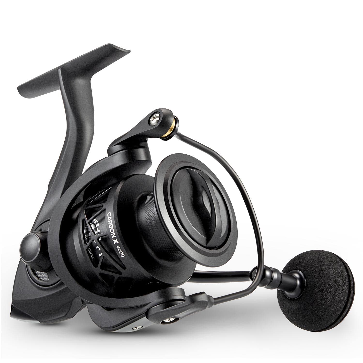 Carbon X Spinning Reel, Spinning Fishing Reel Carbon Frame Light to 7.8oz, 6.2:1 Gear Ratio, Up to 33LB Max Drag, 10+1 Shielded BB, CNC Braid Ready Saltwater Spinning Reel