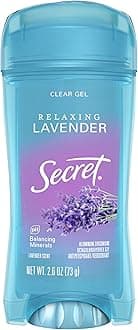 Secret Scent Expressions Anti-perspirant Deodorant, Crystal Clear Gel 2.7 Oz (76 G, Female)