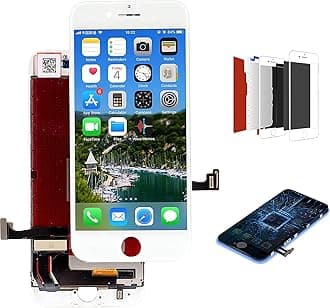 Phoni LCD Screen Replacement Touch Display digitizer Assembly (iPhone 8, White)