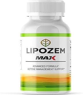 Lipozem Max - Advanced Formula/Food Supplement/All Natural Ingredients - 60 Capsules /1 Month Supply/Supplement Heaven