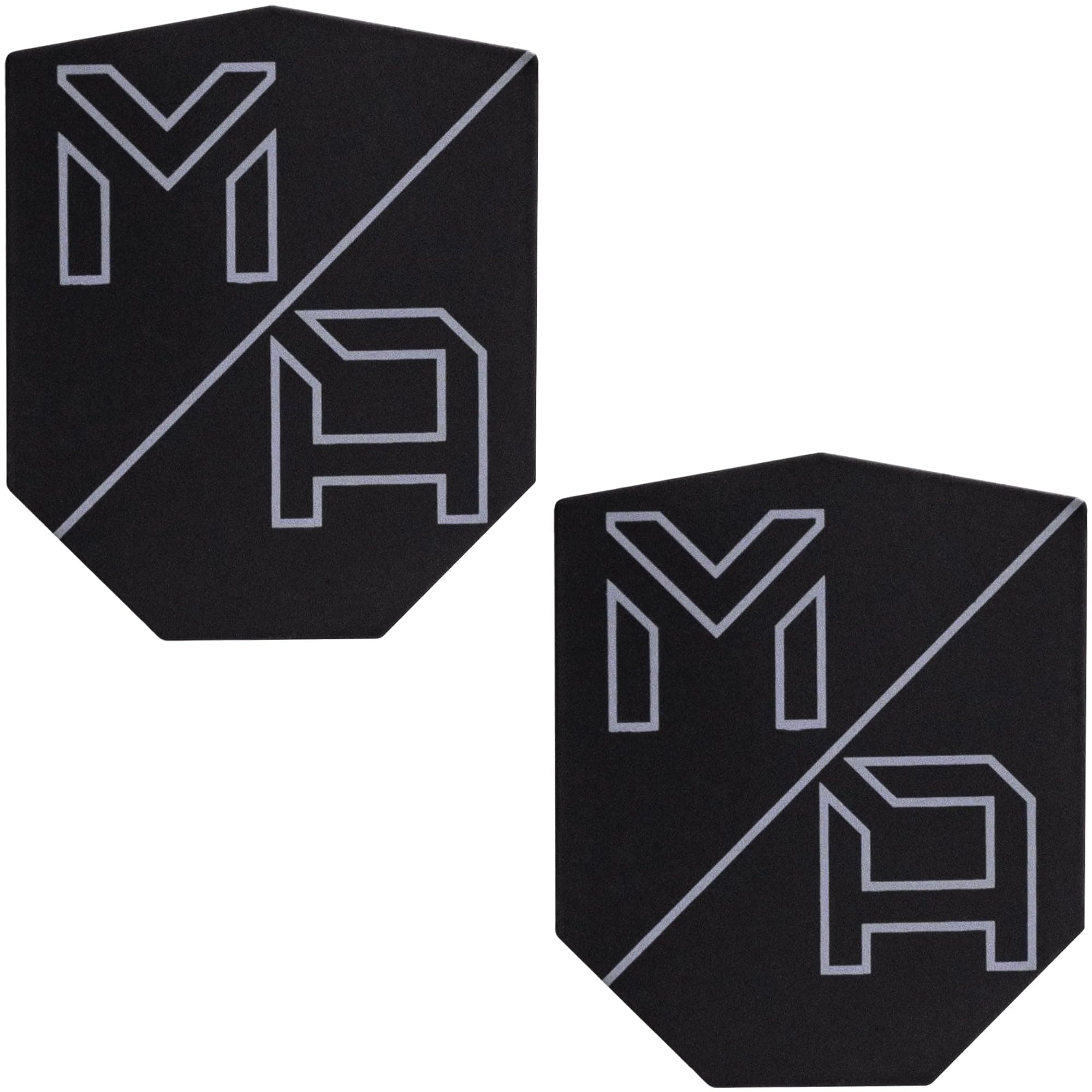 MobNetic Plates (2 Pack) - Compatible with Mob Magnetic Phone Mount for Car - Universal Smartphone Mounting Plates - Best Vehicle Accessory for Cellphone - Black