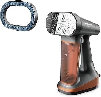 Steamer for Clothes, Pure Force 3in1 Steamer & Iron, 7.1 Oz Tank Capacity, Vertical Steaming, Horizontal Ironing, Lint remover, Lightweight, Auto-off, 1875 Watts, Black Clothes Steamer,DR8855