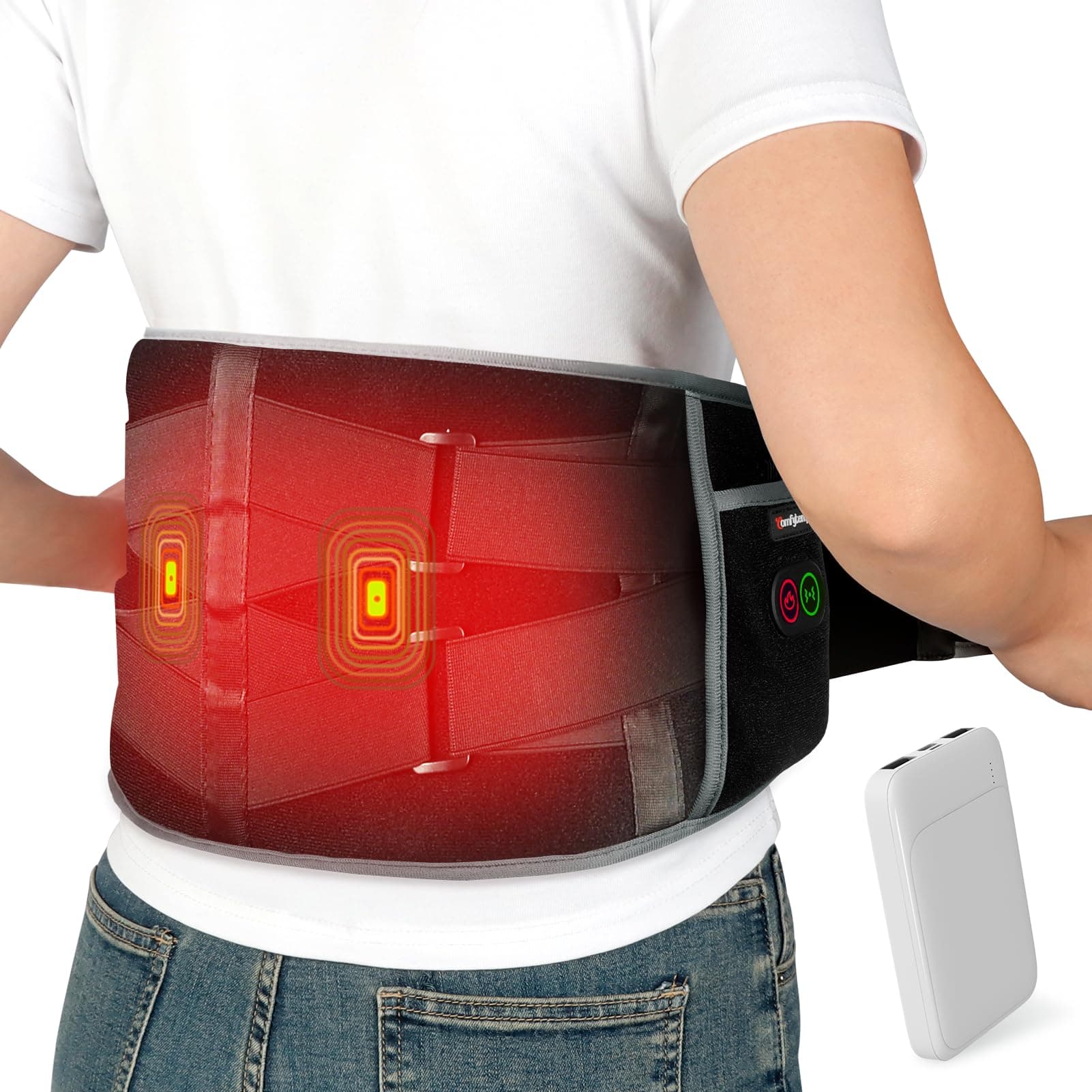 Comfytemp Back Heat Pad for Back Pain Relief