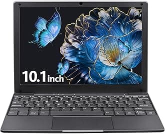 10.1 inch Ultra-Thin Portable Mini Laptop, Celeron N4020 Processor (up to 2.8Ghz), 8GB RAM DDR4,Weight only About 0.8Kg,Built-in Webcam, WiFi, Easy to Carry (Gray, 8G+512GB SSD)