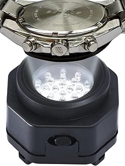 CoolFire (クールファイヤー) - UVフリーソーラーウォッチ 高速充電器 すべてのエコソーラー腕時計用 ポータブルバッテリー充電器 - あらゆる種類のエコソーラー腕時計用 ソーラー腕時計用充電器 1046