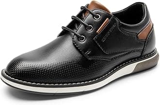 Bruno MarcBoy's Casual Dress Oxford Comfort Slip-On Smart Shoes Uniform Formal Fashion Sneaker for Kids