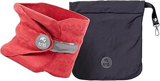 Trtl Travel Pillow for Neck Support- Super Soft Neck Pillow with Shoulder Support and Cozy Cushioning Lightweight and Easy to Carry - Machine Washable - Coral