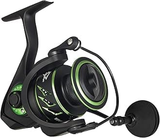 Piscifun Viper X Spinning Fishing Reel - 5.2:1/6.2:1 High Speed Fishing Reel, 10+1BB, Lightweight Ultra Smooth Spin Reels, Carbon Fiber 33 LB Max Drag, Size 500-5000