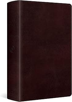 ESV Large Print Personal Size Bible (TruTone, Mahogany)