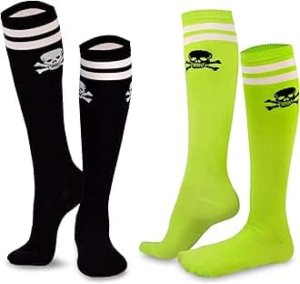 TeeHee SocksTeeHee Crazy Fun Silly Funky Girls Socks Novelty Knee High and Crew for Women Multipair Cotton