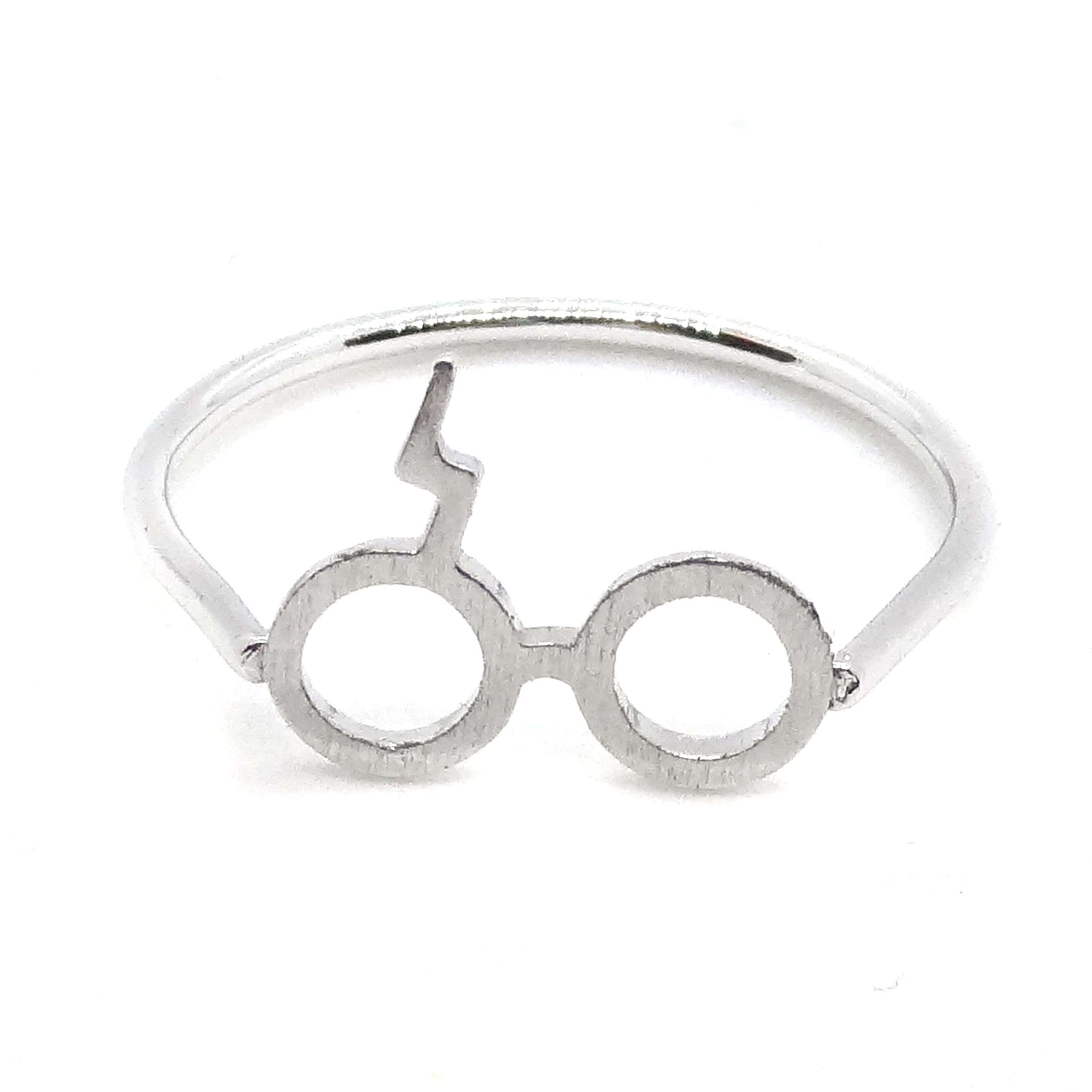 Harry Potter Glass Thunder Birthmark Ring