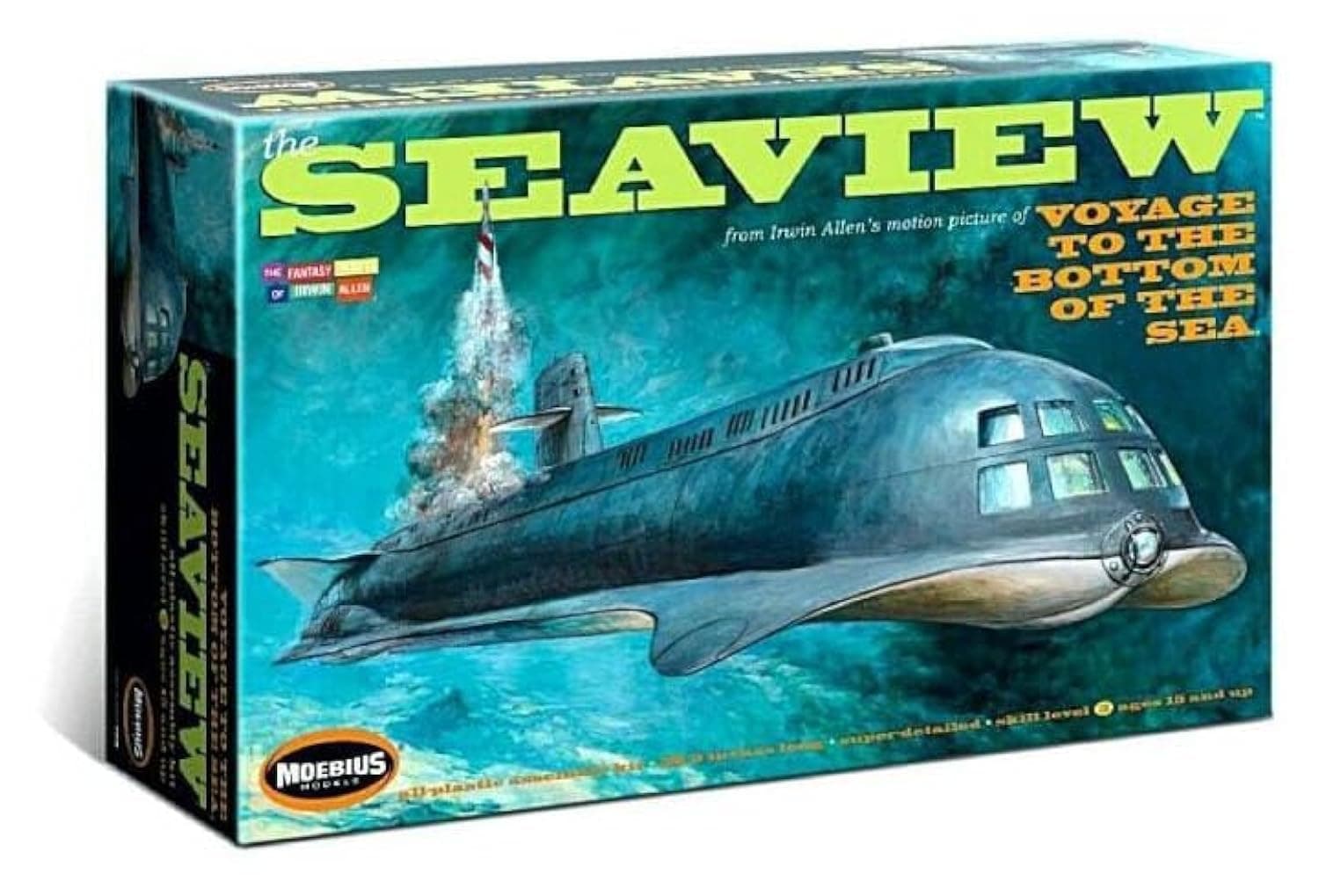 Moebius Models Seaview - 8 Window Movie Version