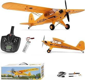 Large Brushless Remote Control Plane XK A160 RC Aircraft Glider J3 6-Axis Gyroscope 5-Channel 3D Stunt Somersault Flight 6 AXIS Gyro for Beginners Adults Expert