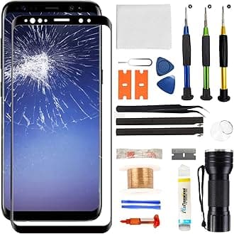 - for Samsung Galaxy S9 Plus Screen Replacement,Replacement Screen for Galaxy S9 Plus Series 6.2 inch,Tempered Glass Replacement Kit with Repair Tools(NO OLED & Touch Digitizer)