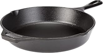 Lodge LCS3 Cast Iron Chef Skillet, 10-Inch