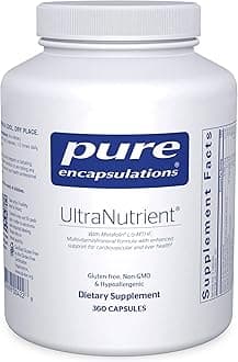 UltraNutrient - Minerals & Multivitamins - Supports Liver & Heart Health* - Supplement for Antioxidants - with Vitamin C, CoQ10 - Non-GMO * Gluten-Free - 360 Capsules