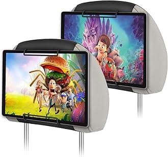 WONNIE 2 Pack Car Headrest Holder for 10-12.9" Large Size Tablets